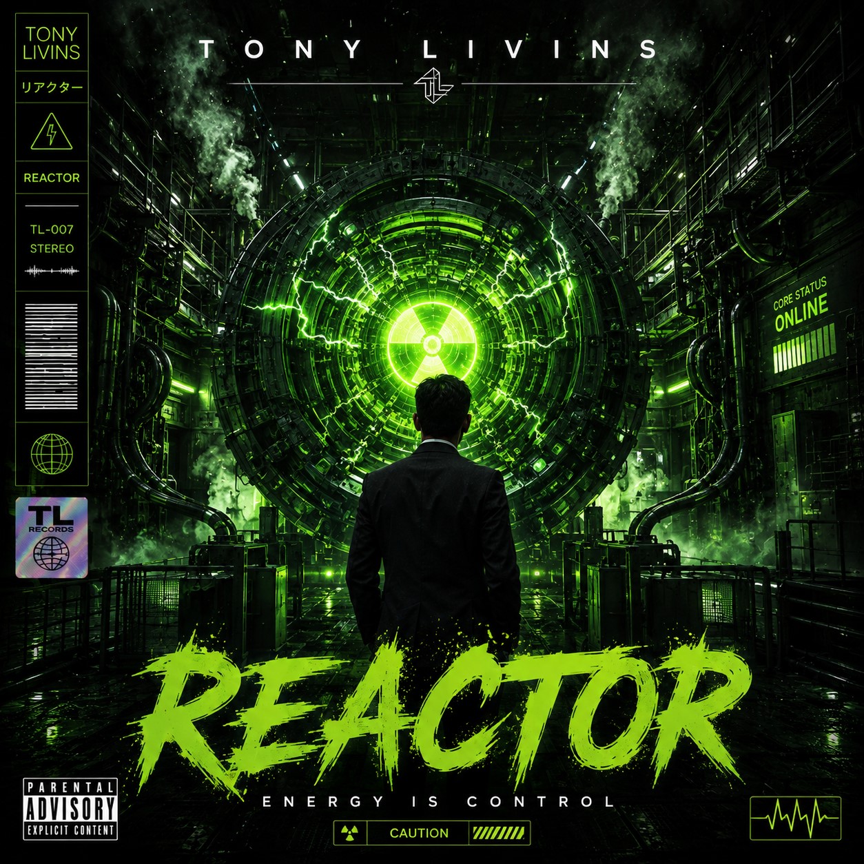 Reactor electronic music cover by Tony Livins