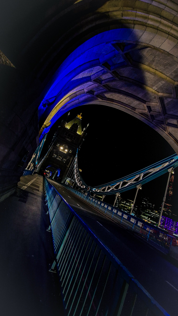 Detailed photography by Tony Livins with blue reflective surfaces