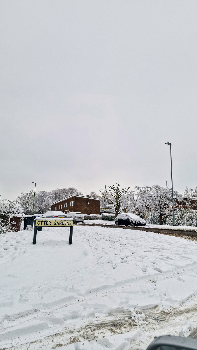 Minimal snow photography by Tony Livins