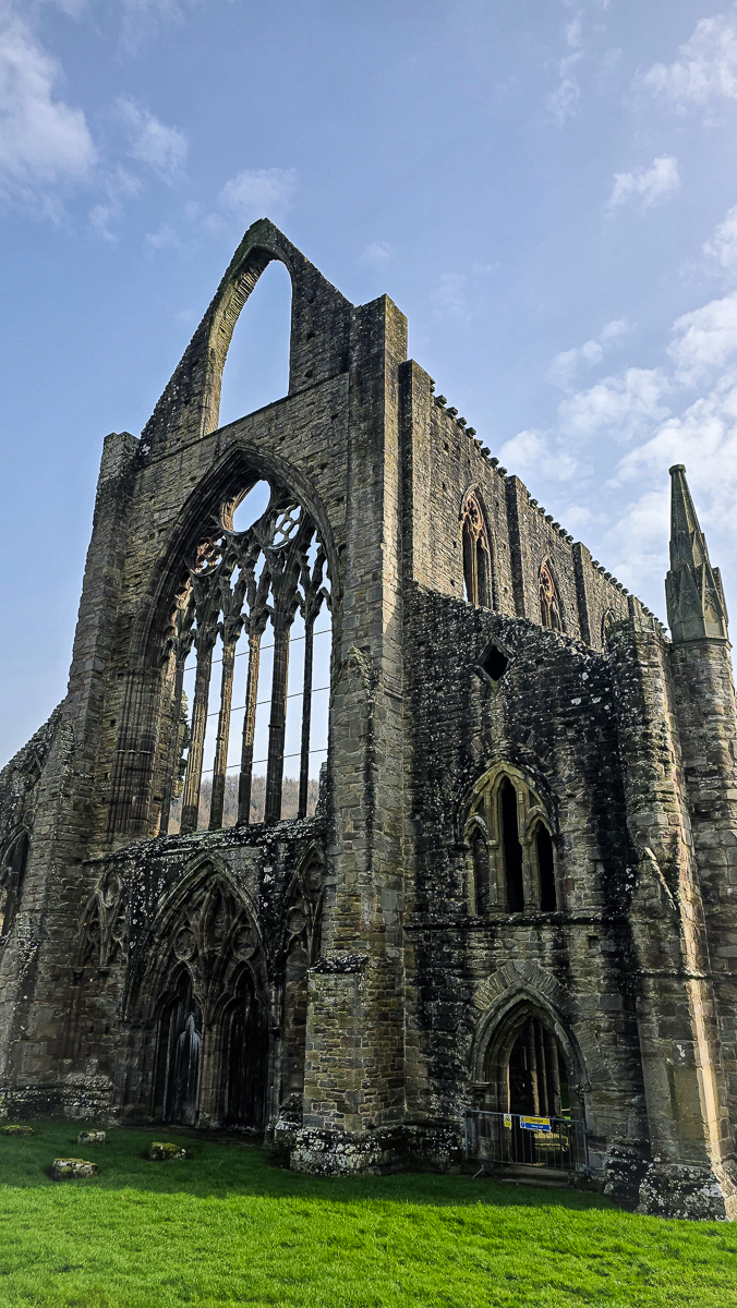 Historic abbey ruins gothic architecture photography by Tony Livins